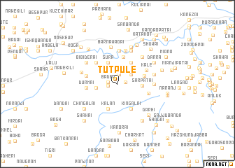 map of Tutpule