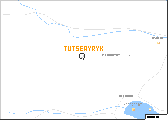 map of Tutse-Ayryk