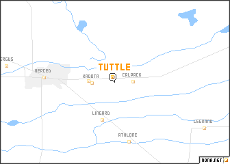 map of Tuttle