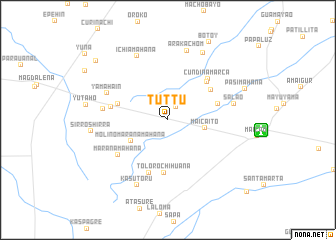 map of Tuttu