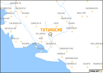 map of Tutuhucho