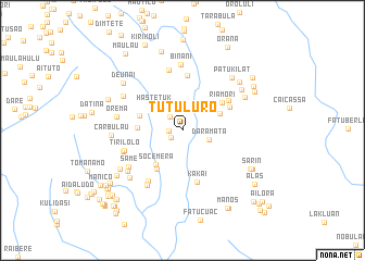 map of Tutu Luro