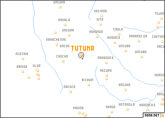 map of Tutuma