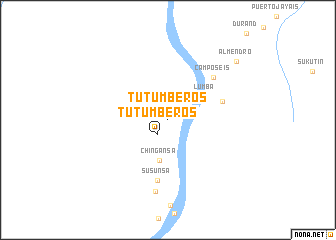 map of Tutumberos