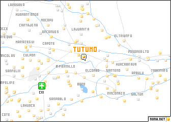 map of Tutumo