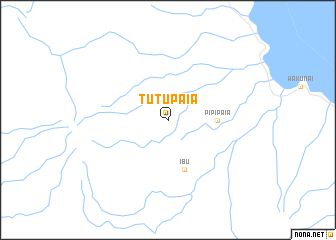 map of Tutupaia