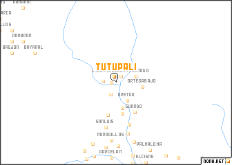 map of Tutupali