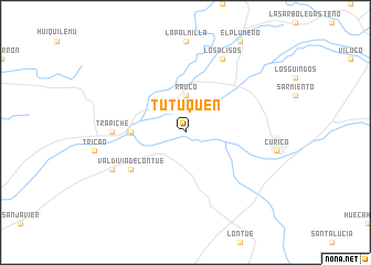 map of Tutuquén