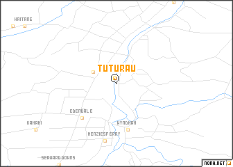 map of Tuturau