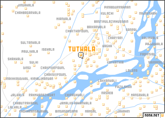 map of Tūtwāla