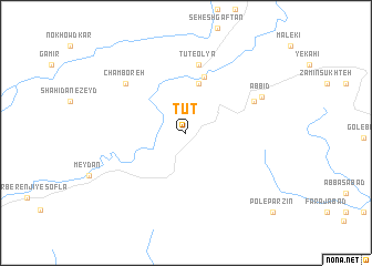 map of Tūt