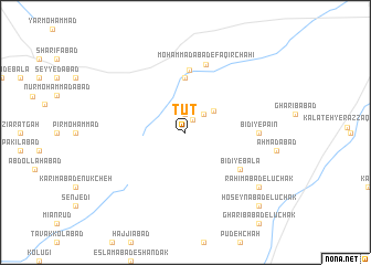 map of Tūt