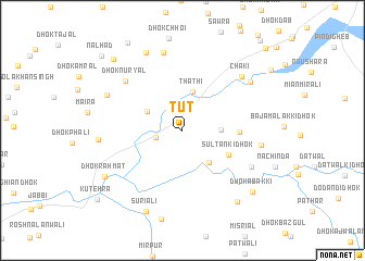 map of Tūt