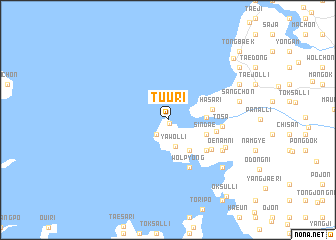 map of Tuu-ri