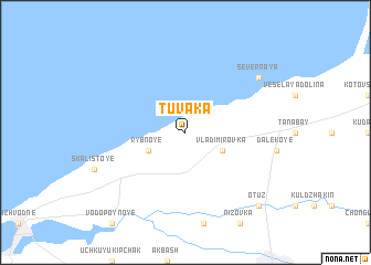 map of Tuvaka