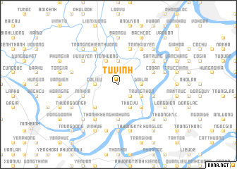 map of Tử Vinh