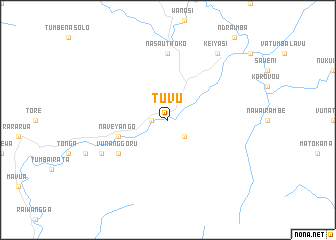 map of Tuvu