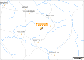 map of Tuvvūr