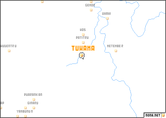 map of Tuwama