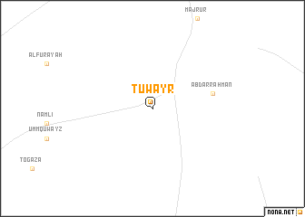 map of Ţuwayr