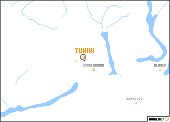 map of Tuwīwī