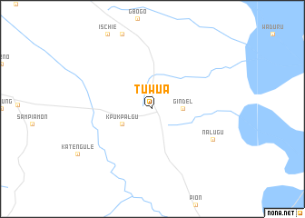 map of Tuwua