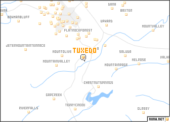 map of Tuxedo