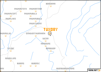 map of Tu Xoay