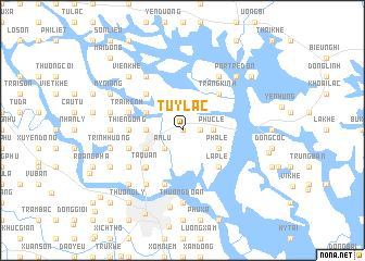 map of Tuy Lạc