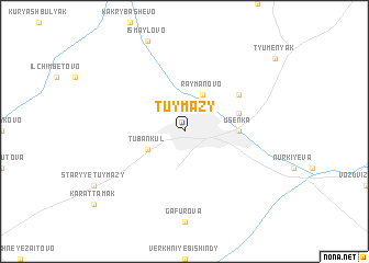 map of Tuymazy