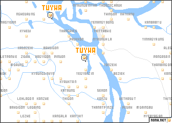 map of Tuywa