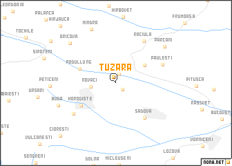 map of Tuzara