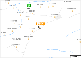 map of Tuzcu