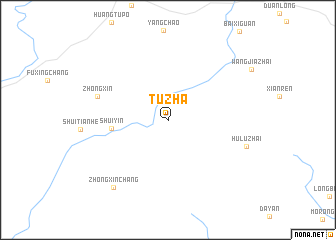 map of Tuzha