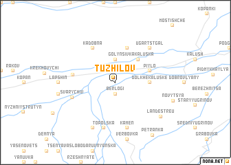 map of Tuzhilov