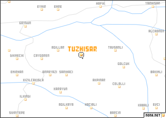 map of Tuzhisar