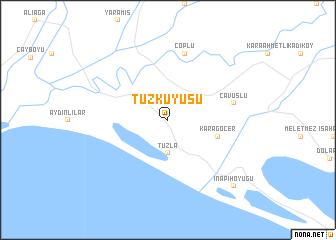 map of Tuzkuyusu