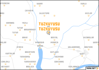 map of Tuzkuyusu
