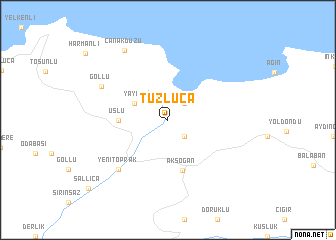 map of Tuzluca