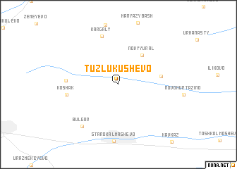 map of Tuzlukushevo