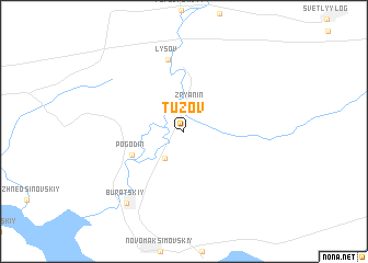 map of Tuzov