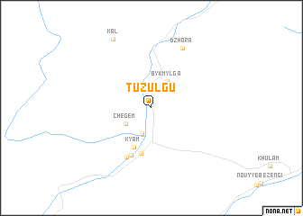 map of Tuzulgu