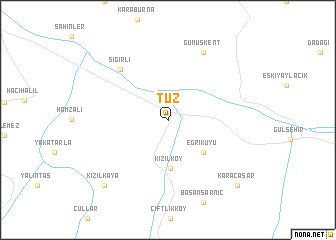 map of Tuz