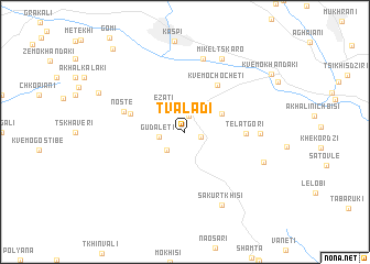 map of Tvaladi
