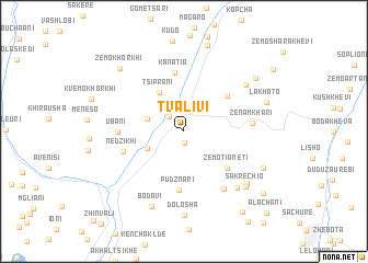 map of Tvalivi