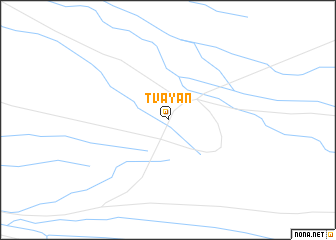 map of Tvayan