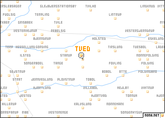 map of Tved