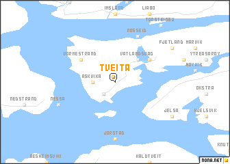 map of Tveita