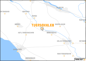 map of Tverdokhleb