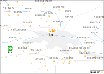 map of Tver\